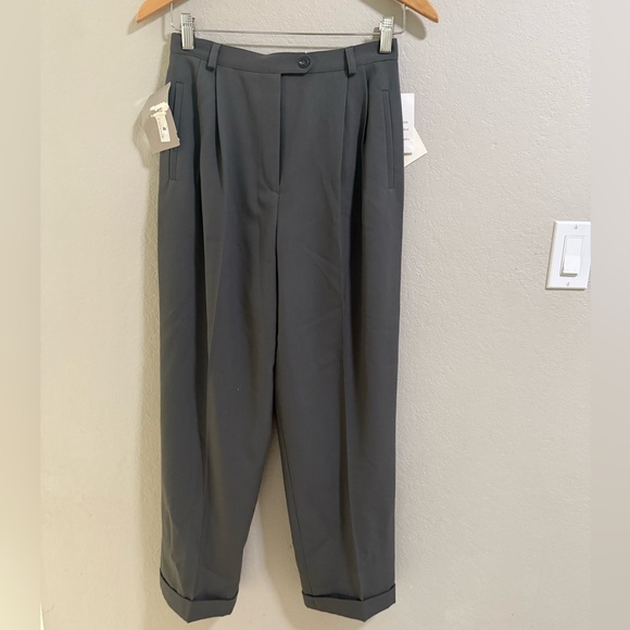 Austin Reed Gray Wool Blend Blazer & Trouser Suit Set Size 8P NWT - Picture 11 of 16